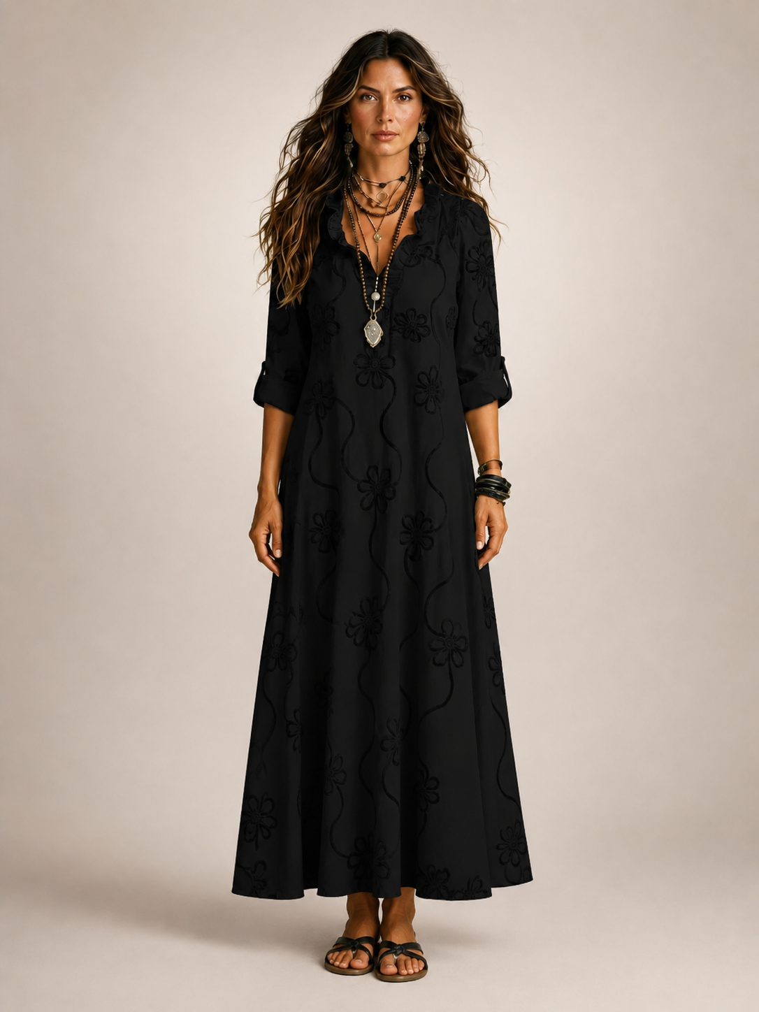 Cordelia™ Floral Flow Maxi Dress