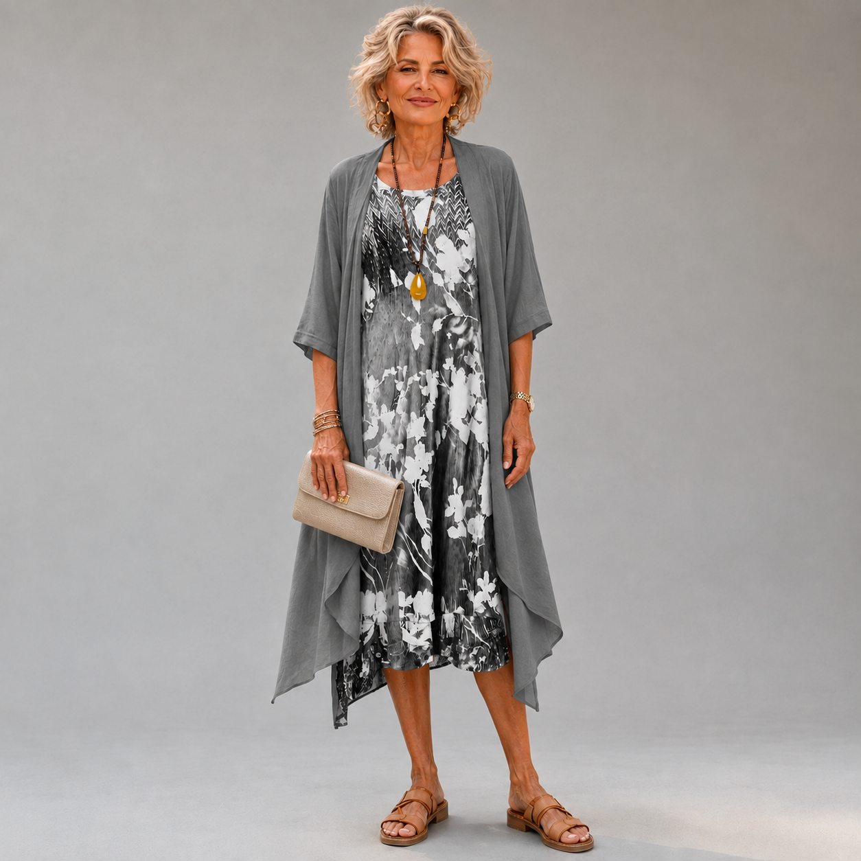 Mariana™ Floral Cardigan Dress
