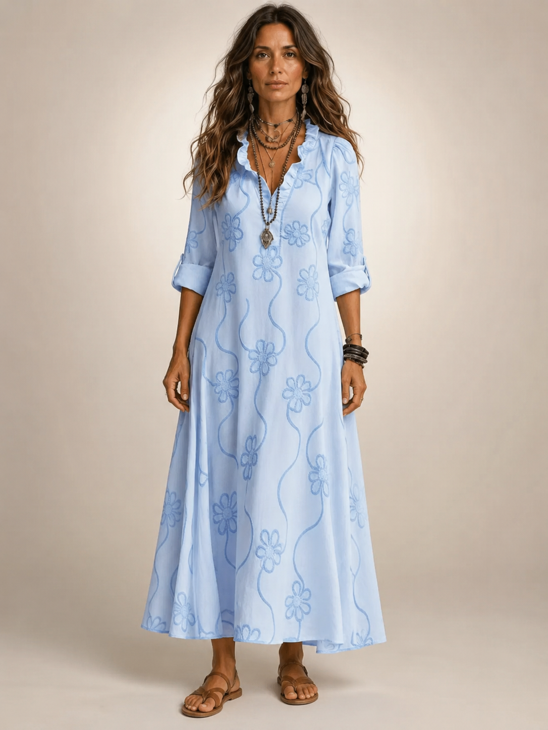 Cordelia™ Floral Flow Maxi Dress