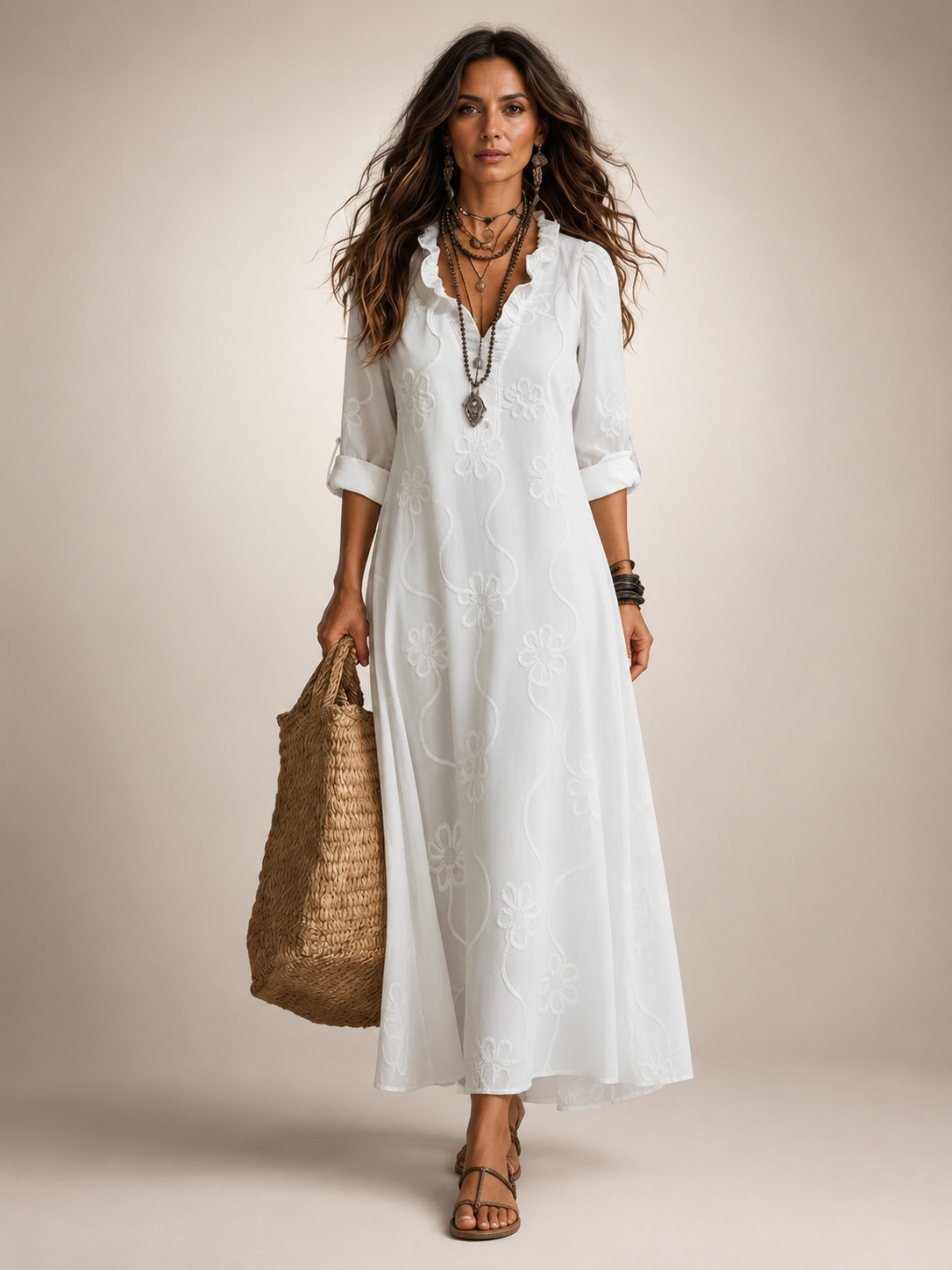 Cordelia™ Floral Flow Maxi Dress