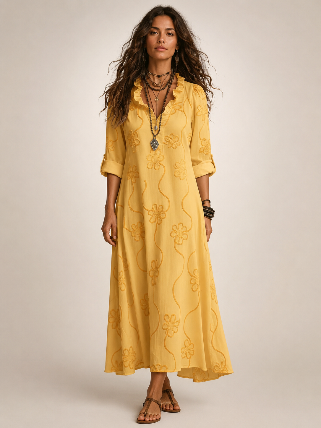 Cordelia™ Floral Flow Maxi Dress
