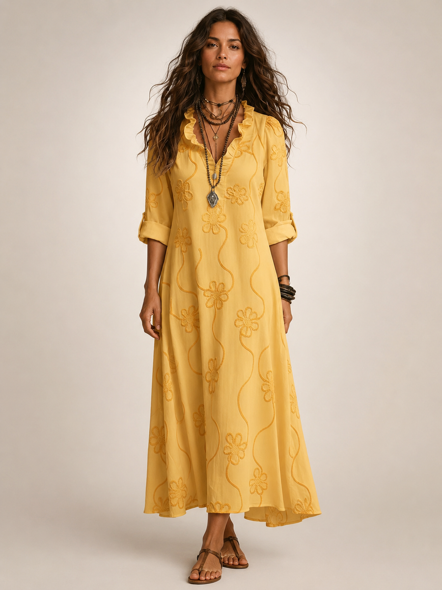 Cordelia™ Floral Flow Maxi Dress