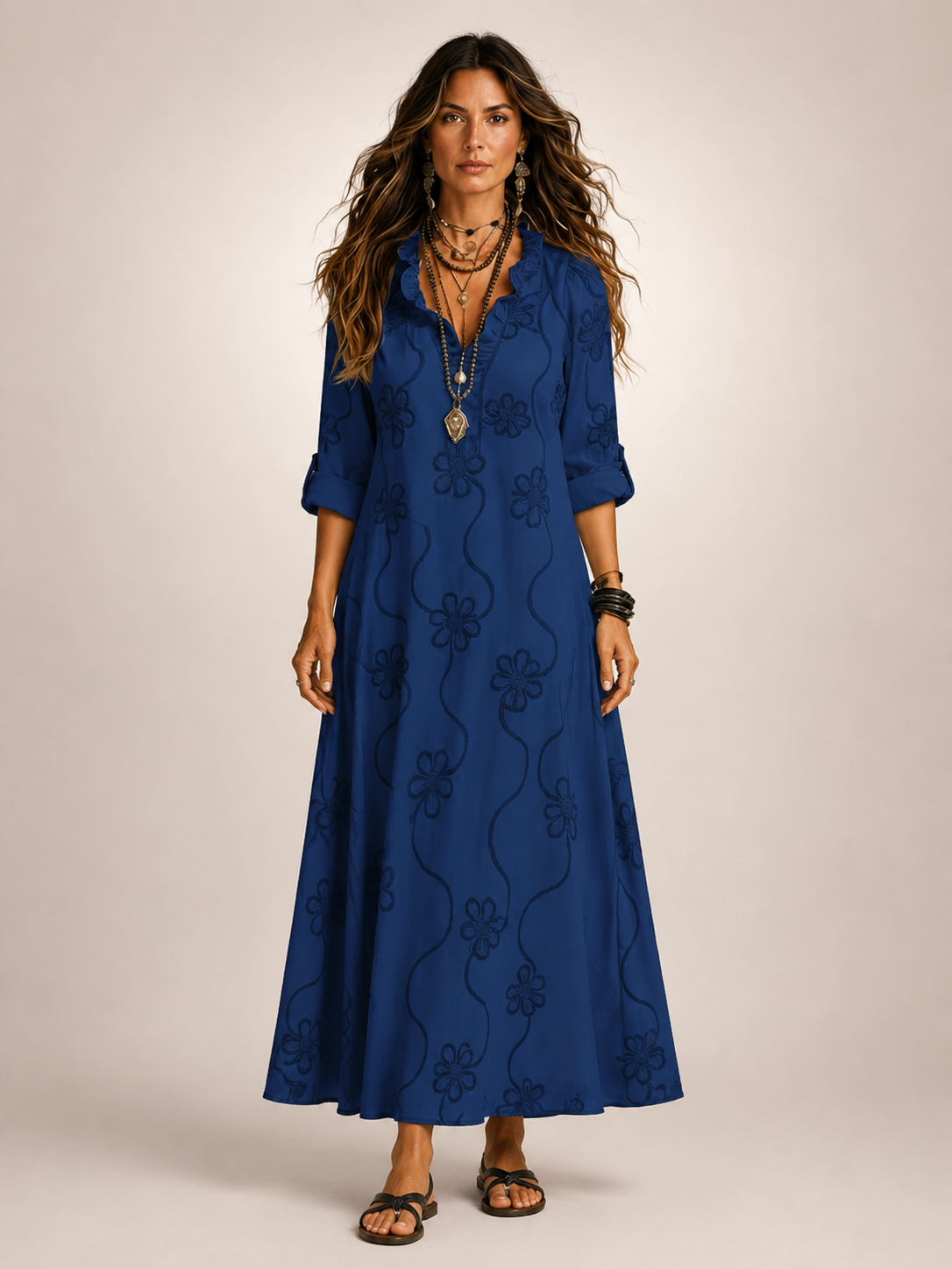 Cordelia™ Floral Flow Maxi Dress